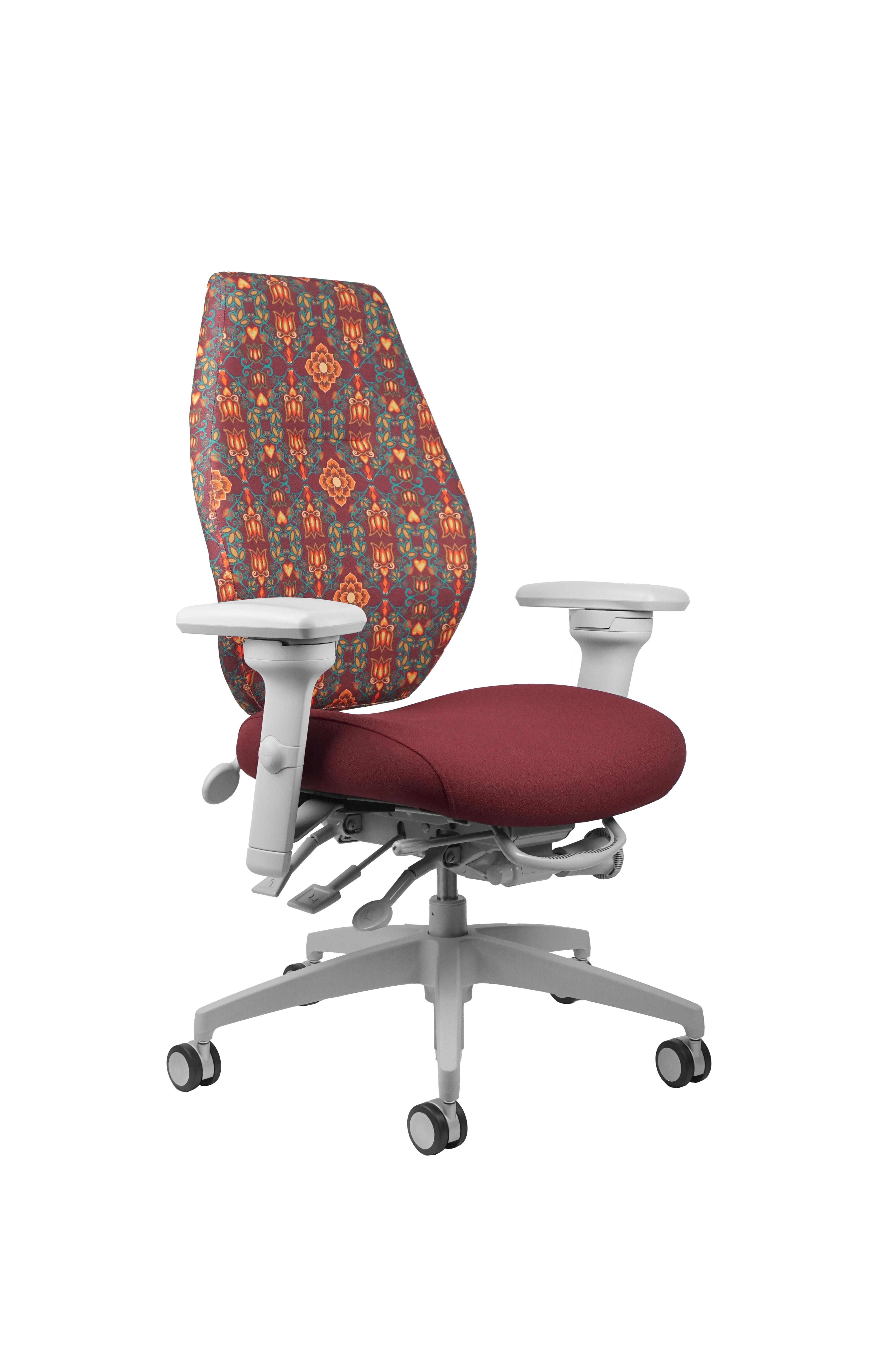 Waaban Chair in Dark Red